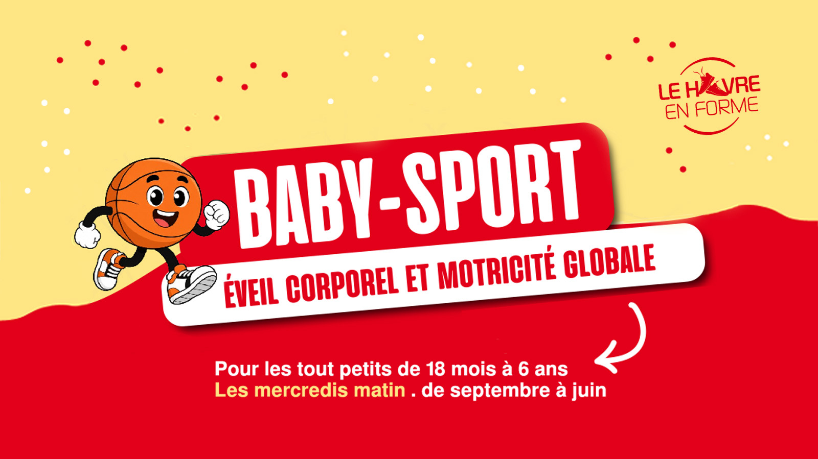 Le "Baby Sport" débarque aux Loisirs Coopératifs Havrais !