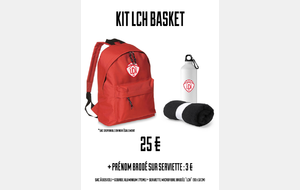 Les kits LCH Basket sont désormais disponibles