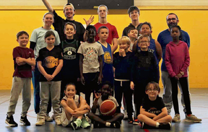 Un autre stage pour les mini-basketteurs !