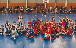Les U7 au plateau d'Aplemont Le Havre Basket