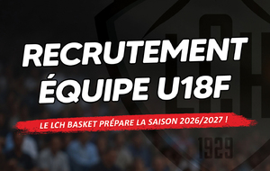 Notre équipe U18F recrute !