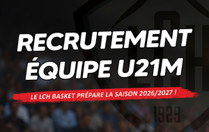 Notre équipe U21M recrute !