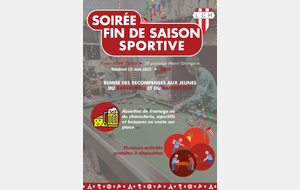 SOIRÉE DE FIN DE SAISON