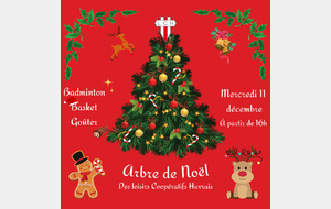 ARBRE DE NOËL DU CLUB 