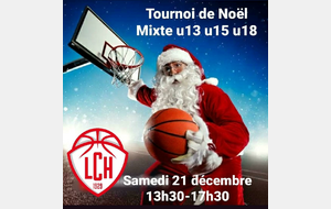 TOURNOI DE NOËL DU LCH (U13 à U18)