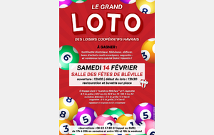 GRAND LOTO DES LOISIRS COOPÉRATIFS HAVRAIS