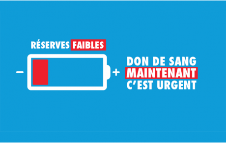 L'Établissement Français du Sang a besoin de nous !