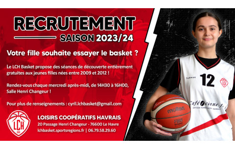 Votre fille souhaite essayer le basket ?
