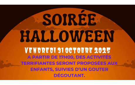 Venez fêter Halloween avec nous !