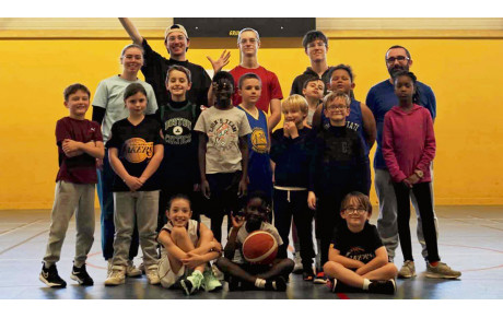 Un autre stage pour les mini-basketteurs !