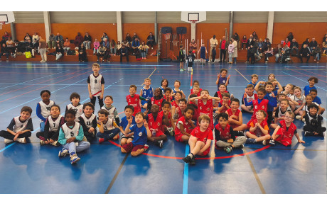 Les U7 au plateau d'Aplemont Le Havre Basket