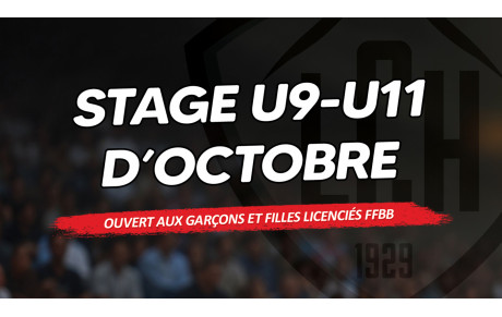Un stage de perfectionnement pour les mini-basketteurs !