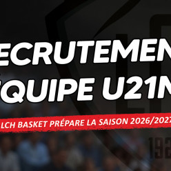 Notre équipe U21M recrute !