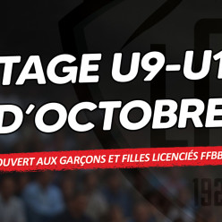 Un stage de perfectionnement pour les mini-basketteurs !