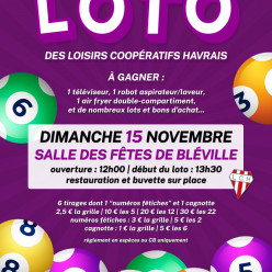 GRAND LOTO DES LOISIRS COOPÉRATIFS HAVRAIS